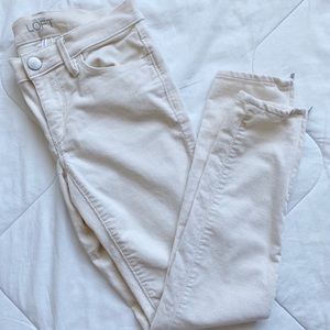 LOFT Modern Skinny Ankle Zip Corduroy Pants 24/00P